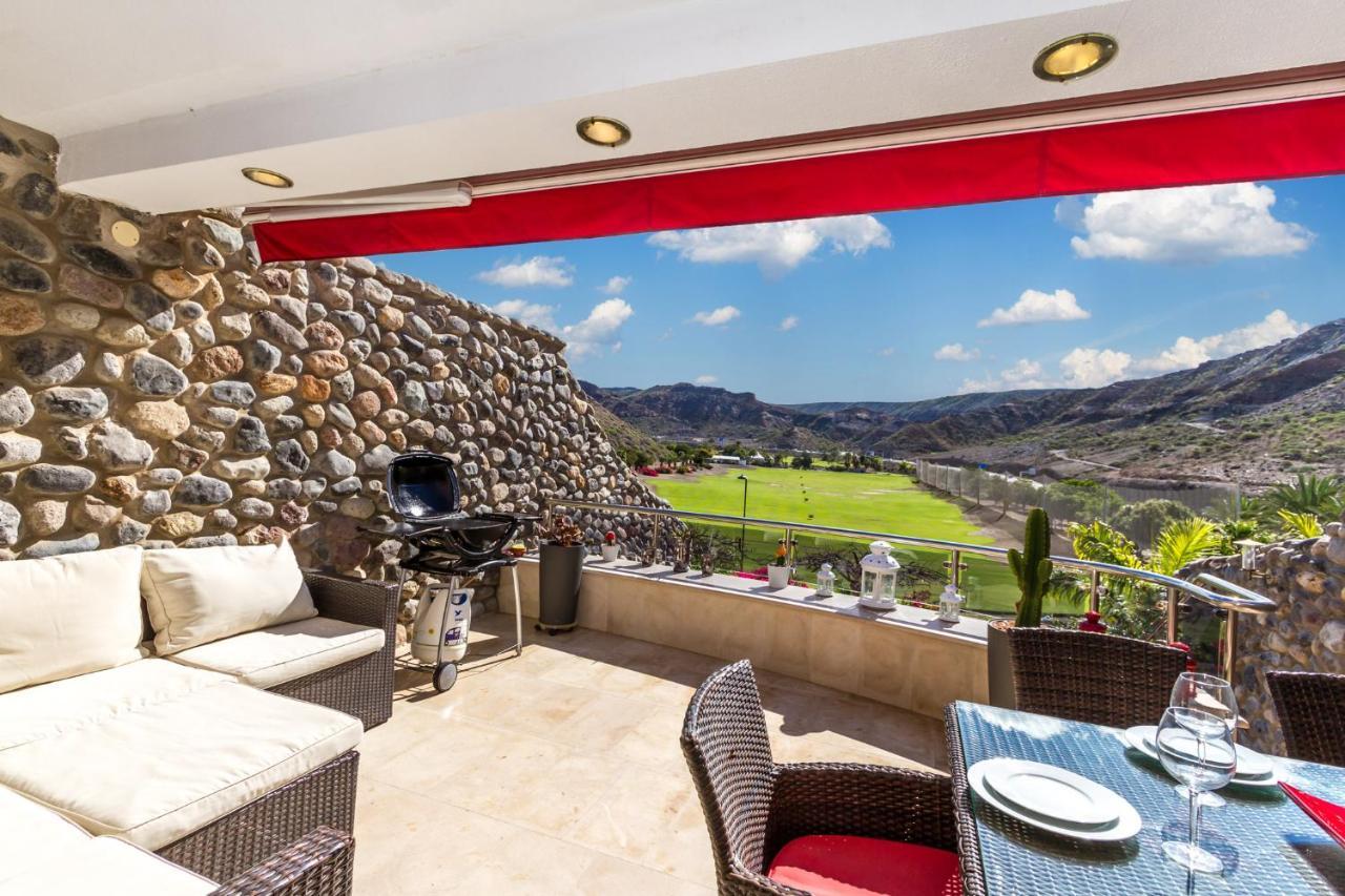 Casa Holmston, Duplex Villa With Hot Tub In Anfi Tauro Topaz Mogán Exteriér fotografie